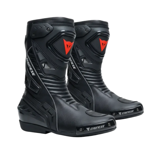 Спортни мото ботуши Dainese – Черно-червени